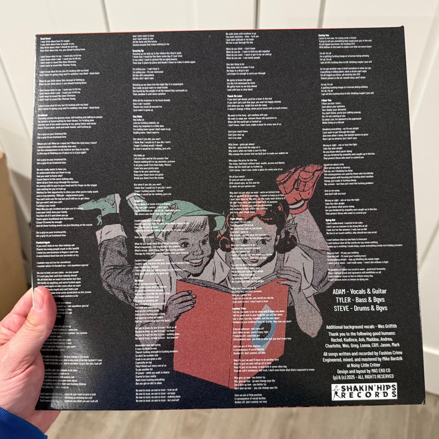 Fashion Crime - Good Luck Humanity LP