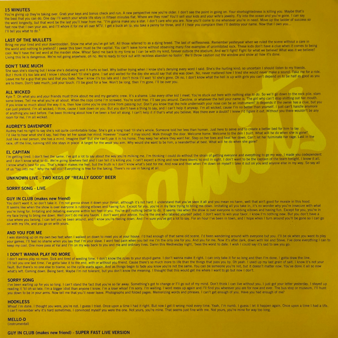 The Gamits - Endorsed by You LP