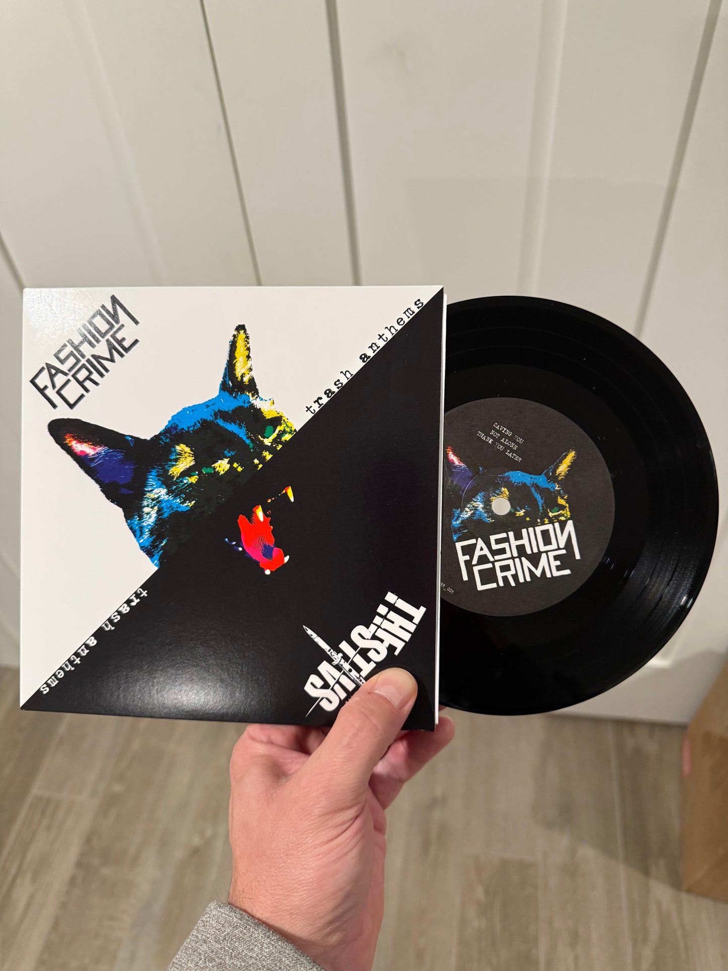 Fashion Crime/The Stivs - Trash Anthems Split 7"