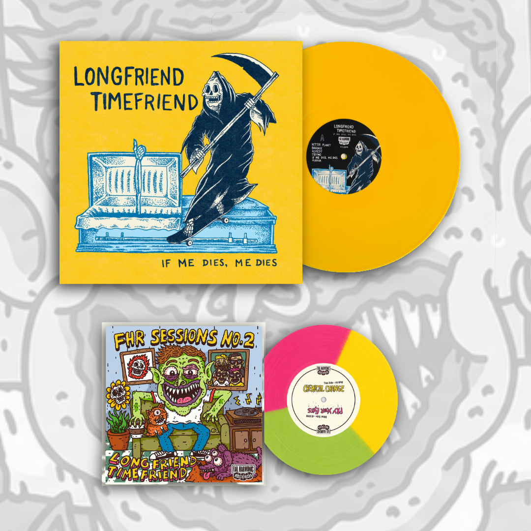Longfriend Timefriend - If Me Dies, Me Dies LP + Fail Harmonic Sessions #2 7" Bundle (Preorder)