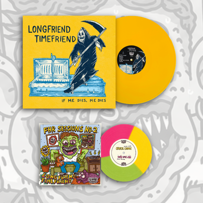 Longfriend Timefriend - If Me Dies, Me Dies LP + Fail Harmonic Sessions #2 7" Bundle (Preorder)