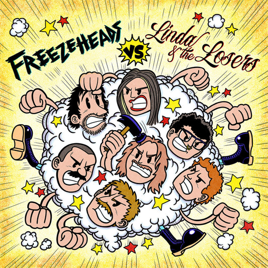 Freezeheads/Linda and the Losers - Split 7"