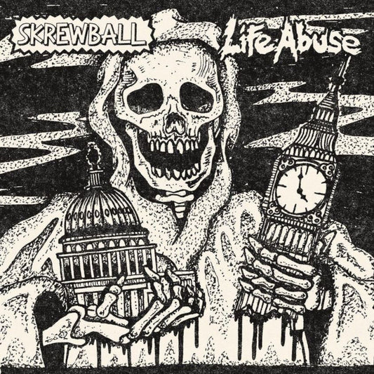 Screwball/Life Abuse - Split 7"
